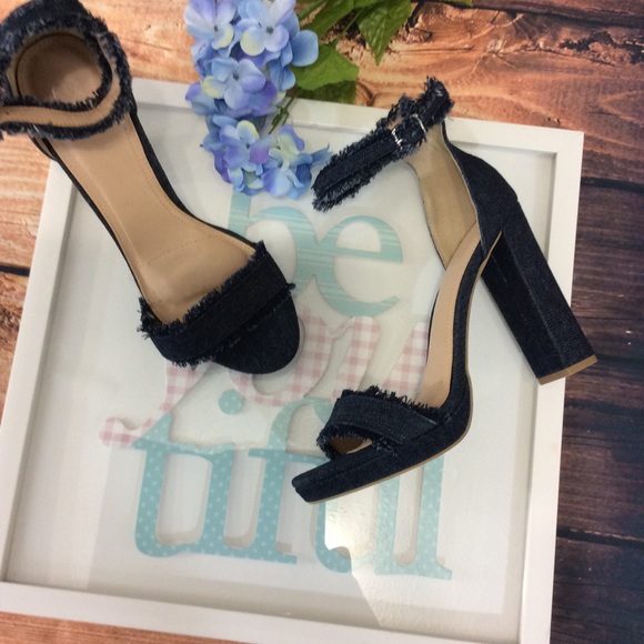 Wild Diva Shoes - Denim sandals